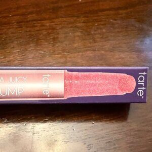 tarte Maracuja Juicy Lip Plump Rose Shimmer Glass NEW in Box